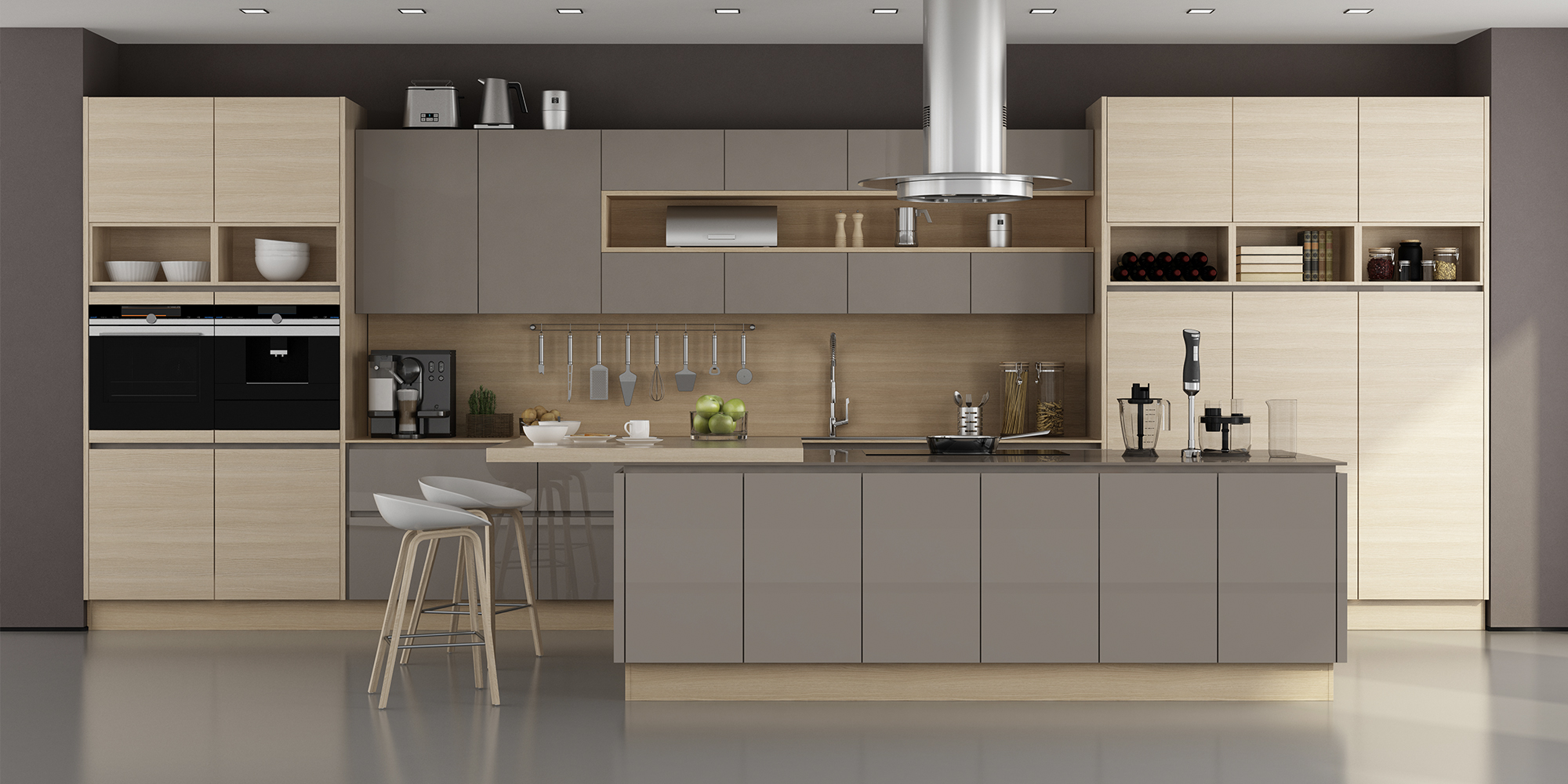 Ceramic Kitchen Interior Design - Premio Homz